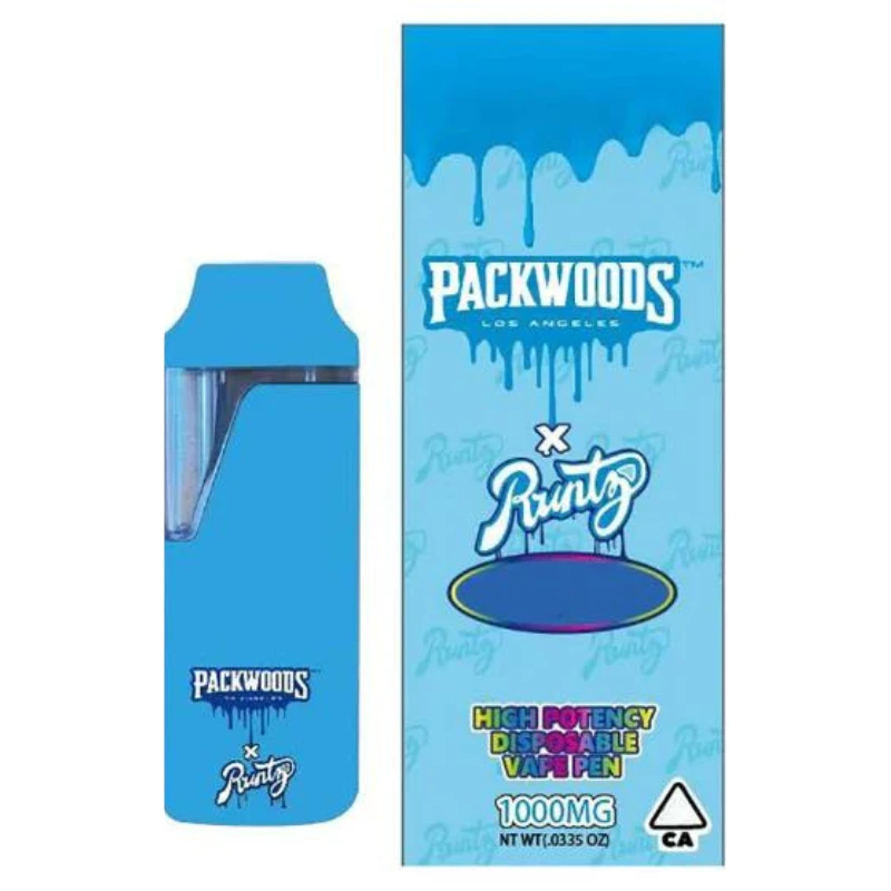 Packwoods x Runtz Disposable Vape, 1000mg | Purple Penthouse